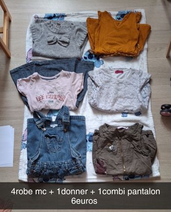 Lot fille 4ans 