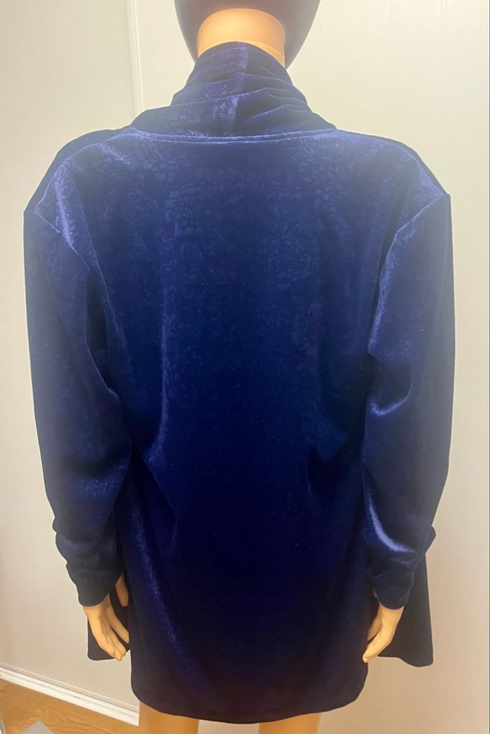 Blazer bleu nuit - photo numéro 5