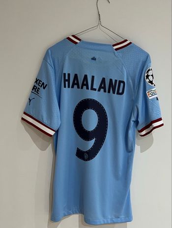 Maillot football Manchester City Haaland 
