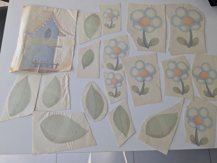 Ensemble de stickers thème " nature " pour déco chambre enfant
