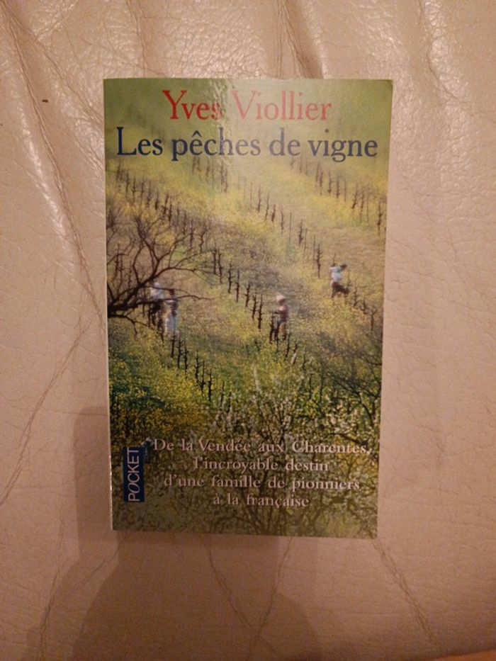 Livre les pêches de vigne