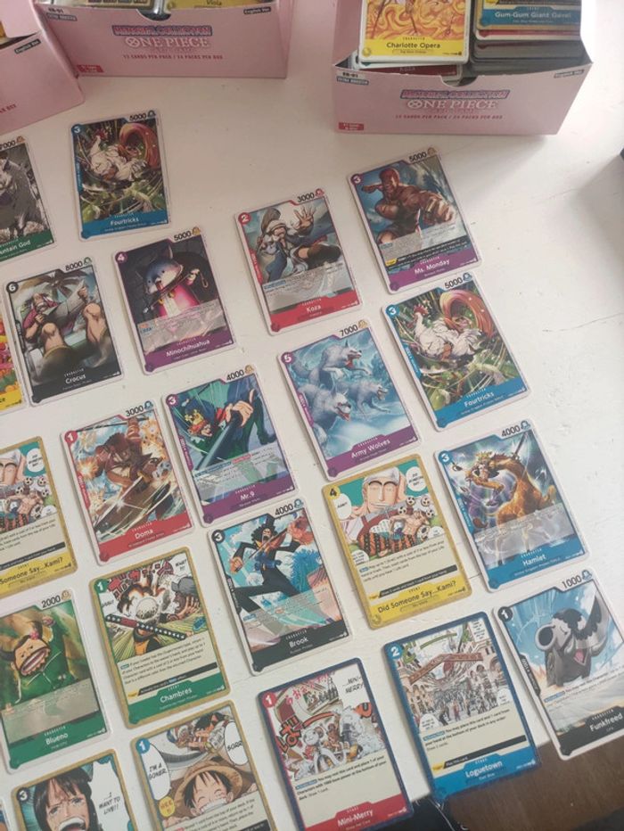 Lot 30 cartes One Piece Card Game Carte one Piece - photo numéro 3