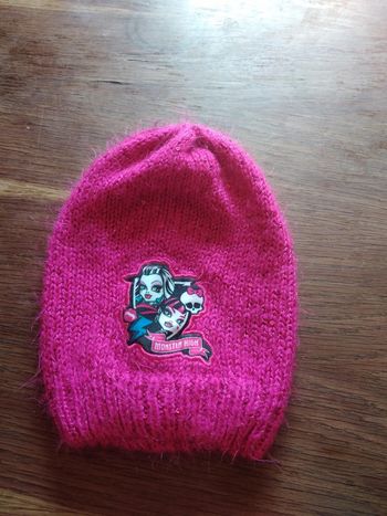 Bonnet fille Monster High 3/4 ans