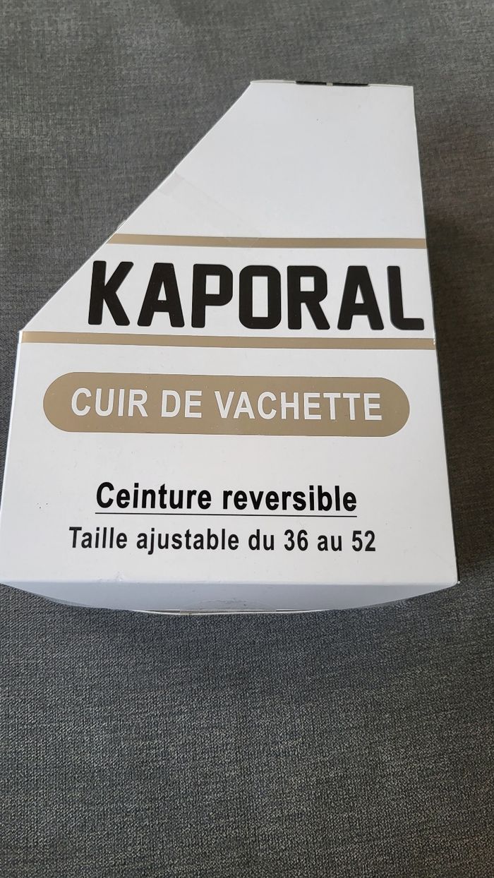 Ceinture homme cuir - photo numéro 3