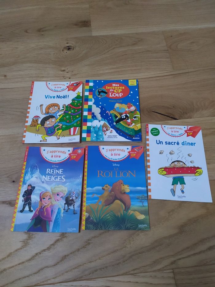 Lot de 4 livres j'apprends à lire CP niveau 1