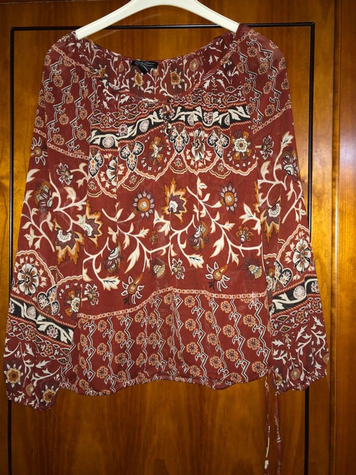 Blouse fluide manches longues 40/42