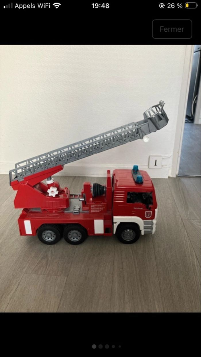 Camion de pompier MAN