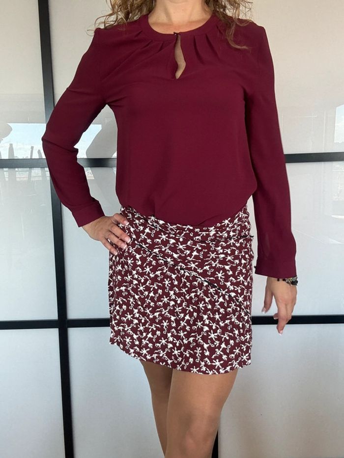 Blouse élégante Sud Express 38 prune - photo numéro 6