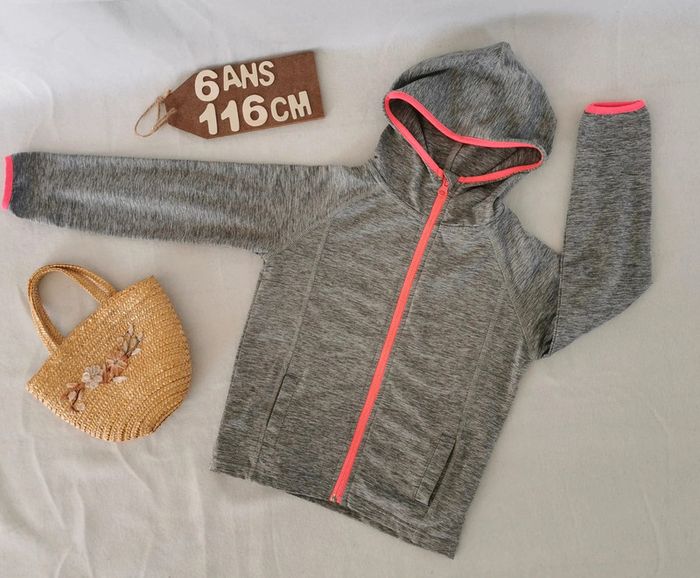 Sweat 👸 à capuche, très léger, eldys, 6ans