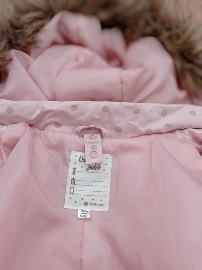 Manteau 3 en 1 rose pâle taille 14 ans Vert Baudet - photo numéro 8