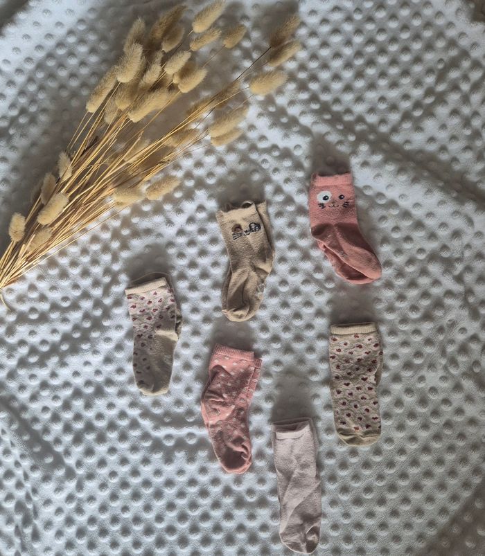 Chaussettes bébé Obaïbi 6 mois 15-18