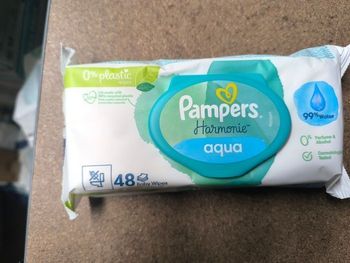 Pampers harmonie 9 paquets aqua