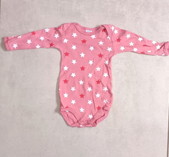 Robe en jeans + bodie manches longues - 6 mois - photo numéro 4