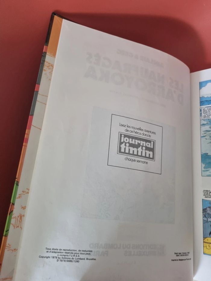 bd Les Naufragés d'arroyoka 1983 Le Lombard - photo numéro 8