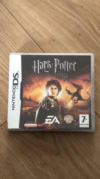 Jeu vidéo Harry Potter et la coupe de feu sur console Nintendo Ds