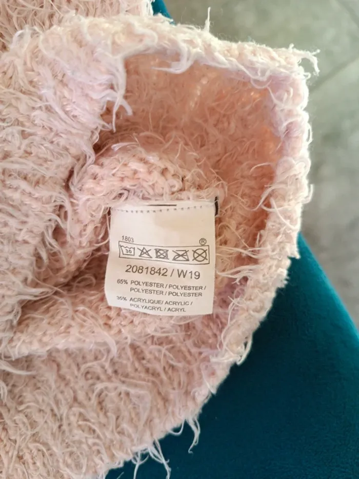 Pull tout doux rose - photo numéro 3