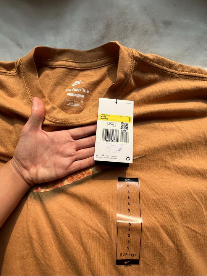 T-shirt Nike tee marron 🟤🟠 - photo numéro 3