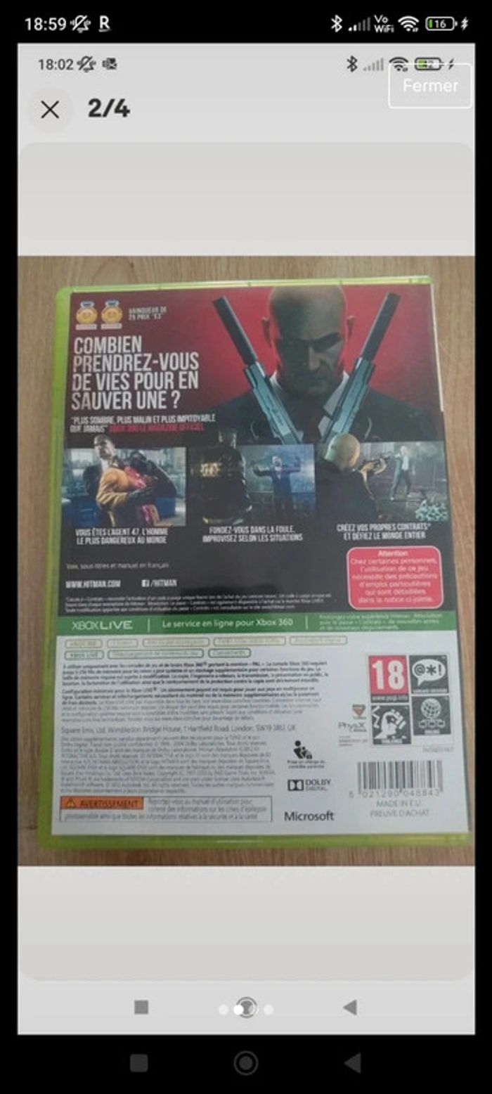 Hitman absolution xbox 360 - photo numéro 2
