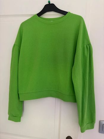 Pull léger vert