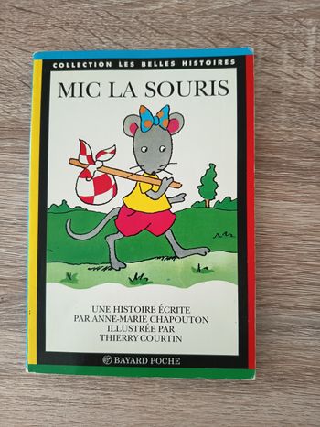 Livre roman enfant CP, Mic la souris, Bayard Poche