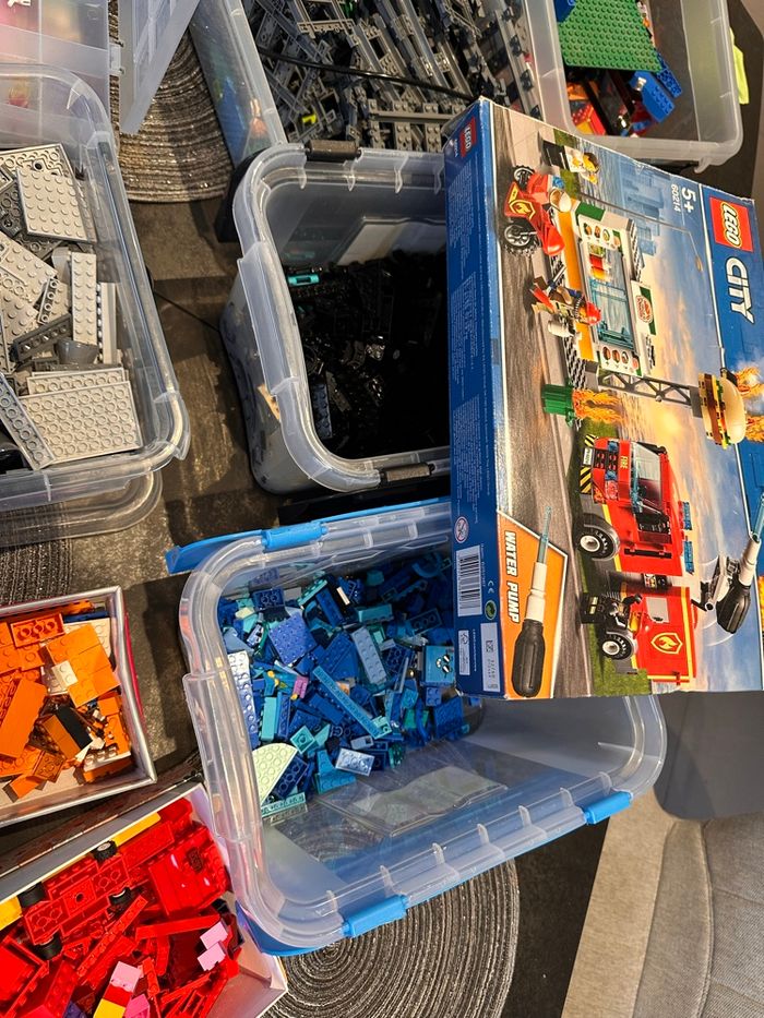 Énorme lot de 16kg de lego en vrac - photo numéro 7