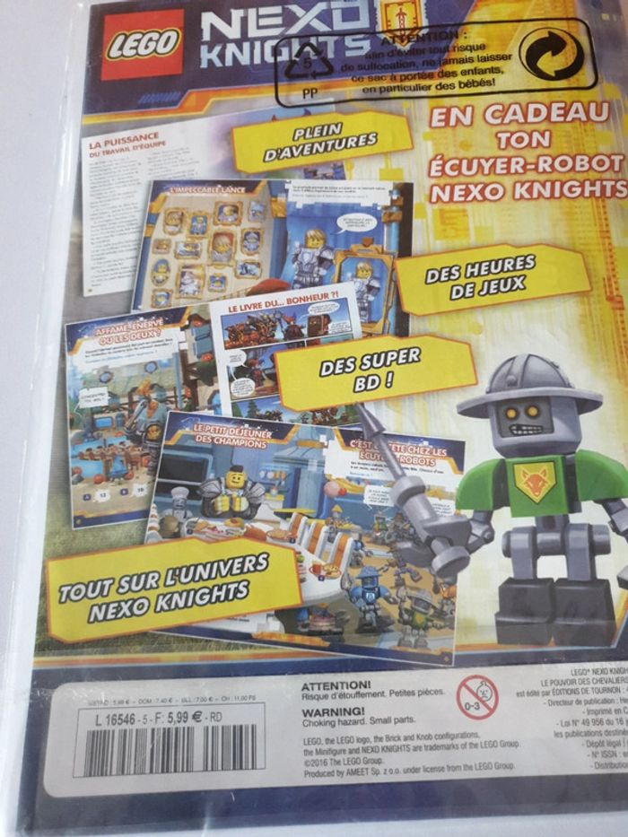 Lego Nexo Knights Figurine + fascicule - photo numéro 5