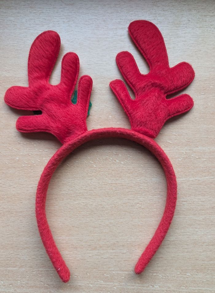 Serre-Tête de Noël "Rennes" Festif - photo numéro 2