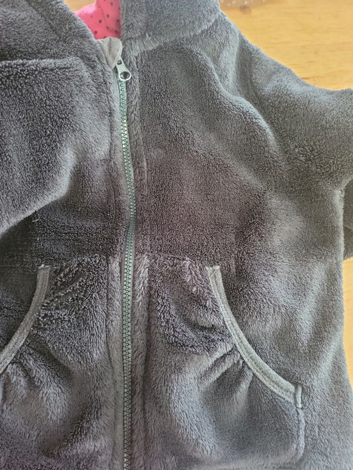 Polaire fille 4 ans charlie & prune très bon état - photo numéro 5