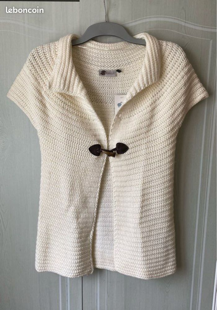 Gilet manches courtes - femme - taille M