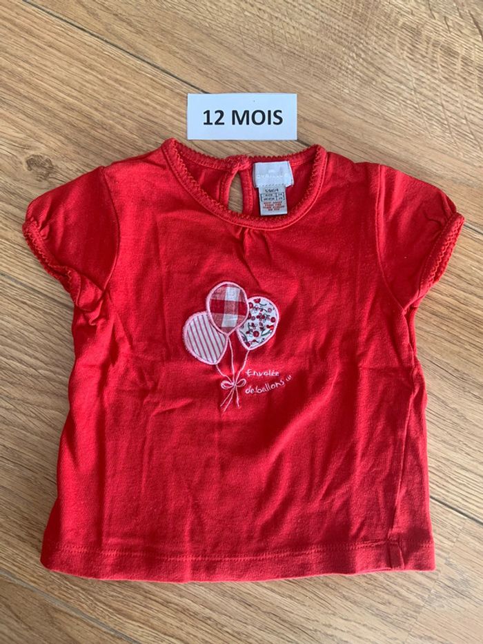 Teeshirt MC Cyrillus 12M