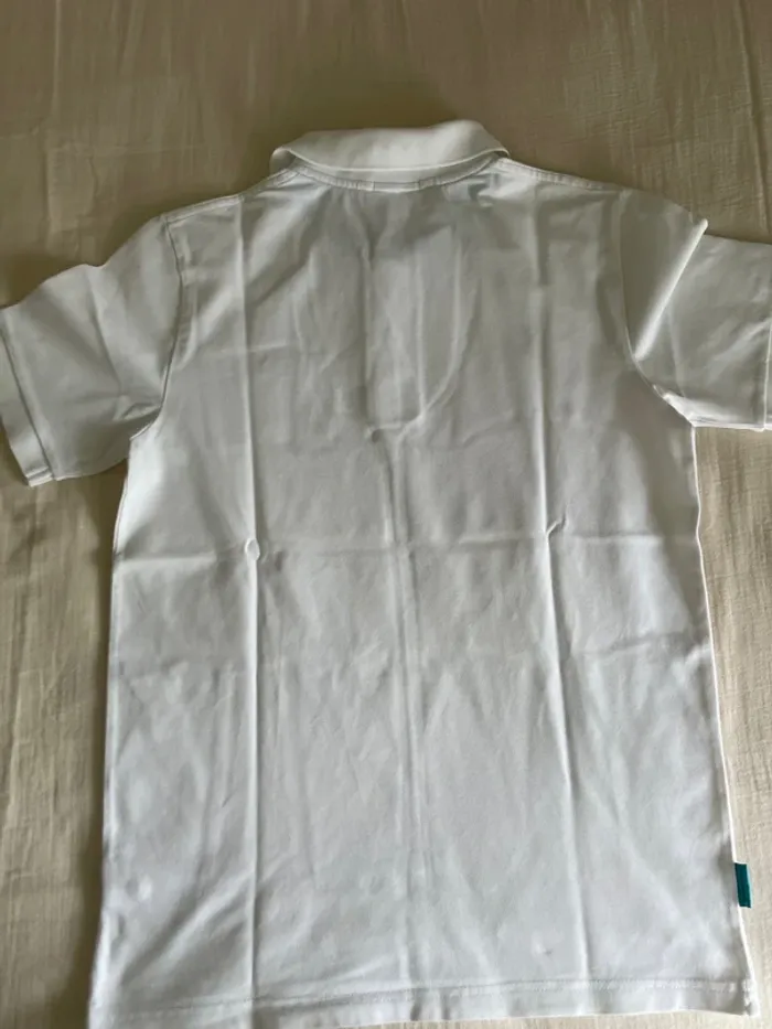 Polo Lacoste blanc - photo numéro 5