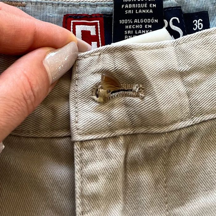 Short chino beige CHAPS pour homme, taille W 36 (46 taille française) - photo numéro 7