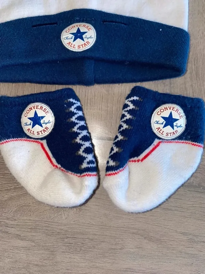 Bonnet chaussette converse - photo numéro 3