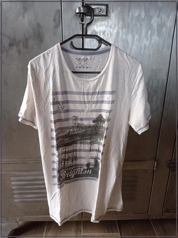 Tee-shirt homme avec motif Devred taille L bon état