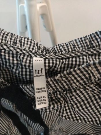 cuerpo cuadros vichy negros zara