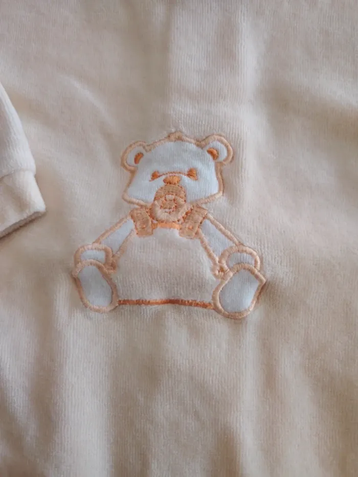 Pyjama velours 1 pièce - photo numéro 2