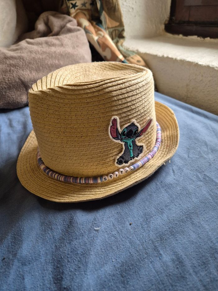 Chapeau paille Stitch - photo numéro 3