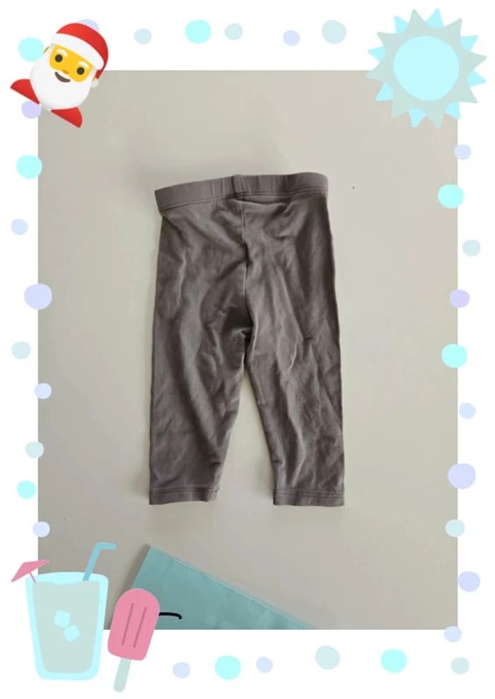 legging fille 6 mois gris okaidi - photo numéro 2