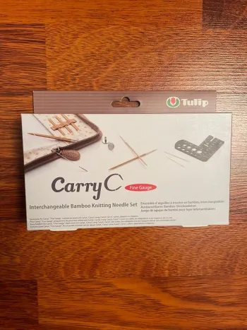 [NEUF] Kit d'aiguilles interchangeables bambou TULIP CarryC Fine Gauge (TCC-14)