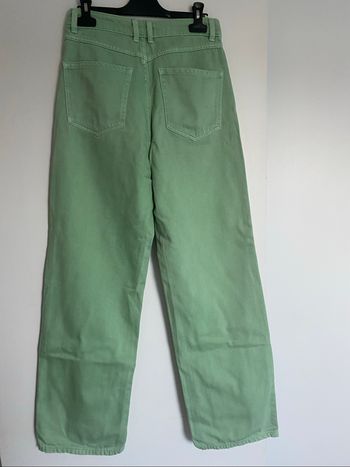 Pantalon  jeans vert Pimkie
