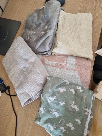 Lot de couvertures
