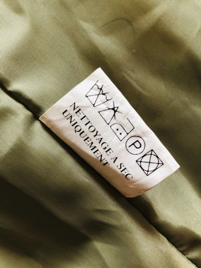 🍁🍃Parka vintage années 90 kaki vert olive green vintage 90s parka🍃🍁 - photo numéro 17