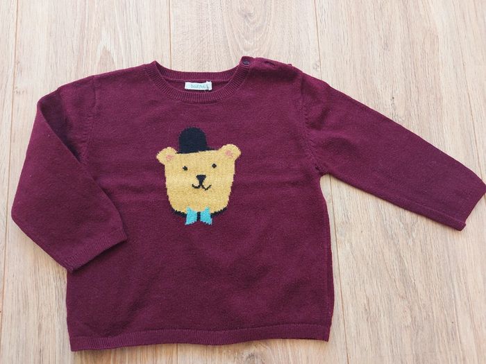 Pull fin Nounours Bout'Chou 18 mois