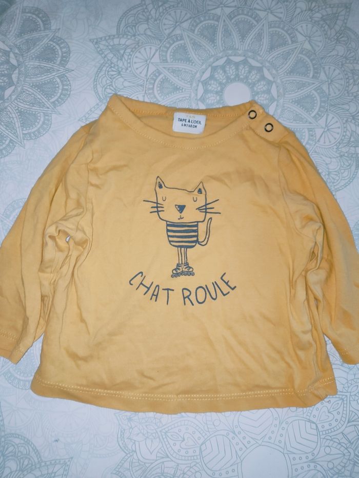T-shirt manches longues 6 mois TAO - photo numéro 2