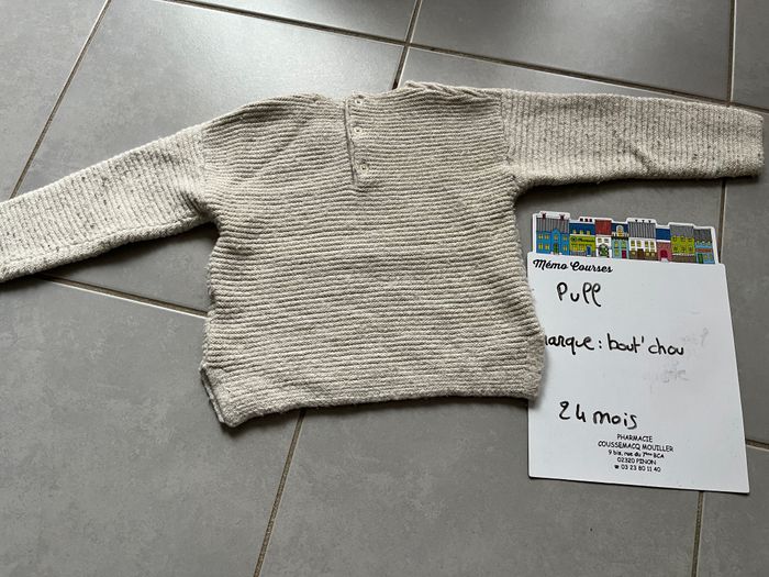 Pull fille 24 mois - photo numéro 3
