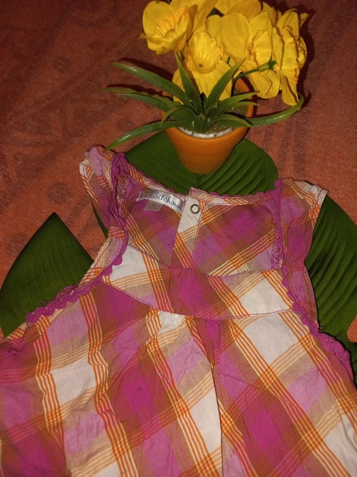 Débardeur tunique 9 mois a 18 mois coton - photo numéro 3