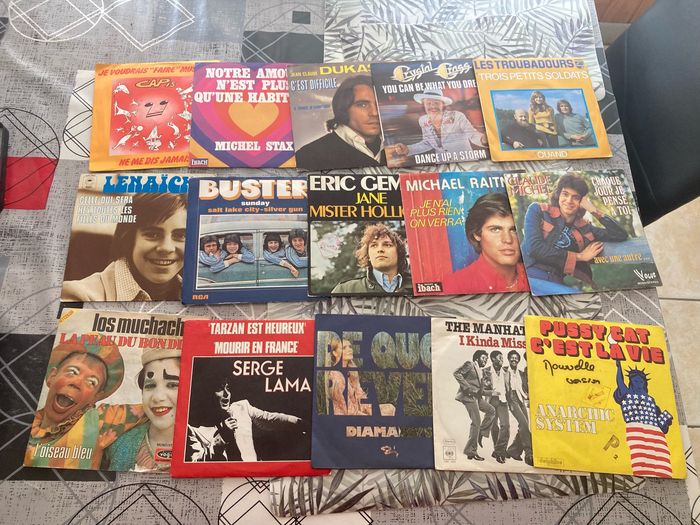 Lot vinyles 45t - photo numéro 4