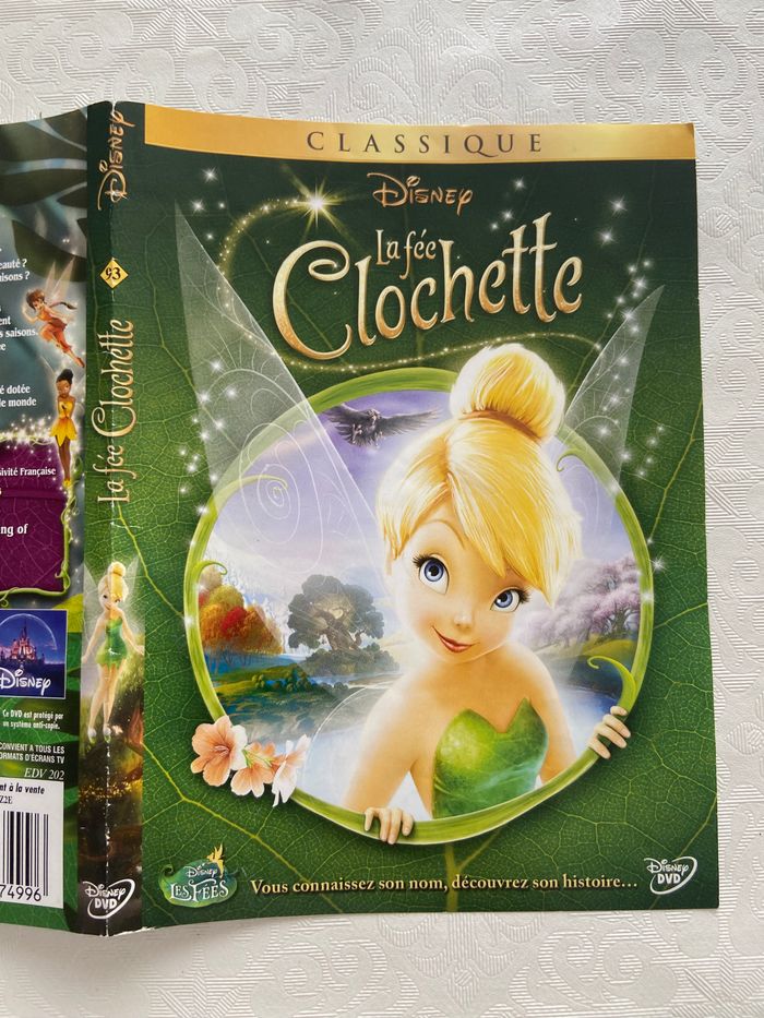 Jaquette DVD la fée clochette - photo numéro 2