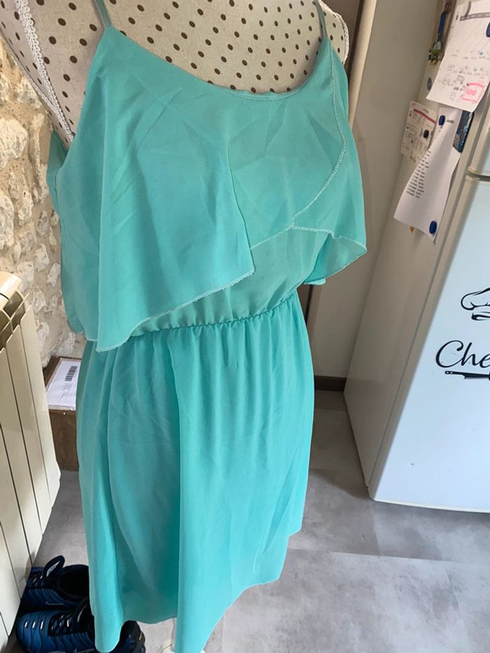 Robe turquoise - photo numéro 2