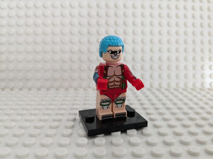 Figurine Francky V1 , One piece style lego